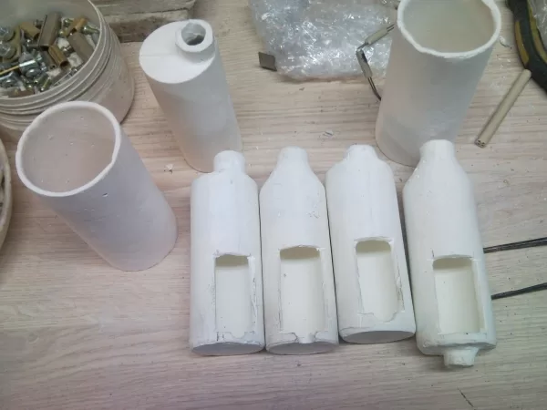 Tygle ceramiczne z tlenku glinu Elektrocast